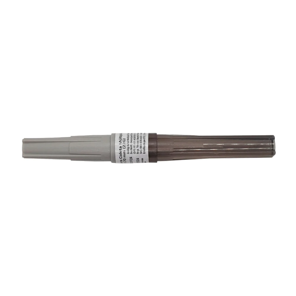 Agulha para Coleta Múltipla Descarpack 21G 0,80 x 25 mm Caixa com 100 Unidades, imagem 3