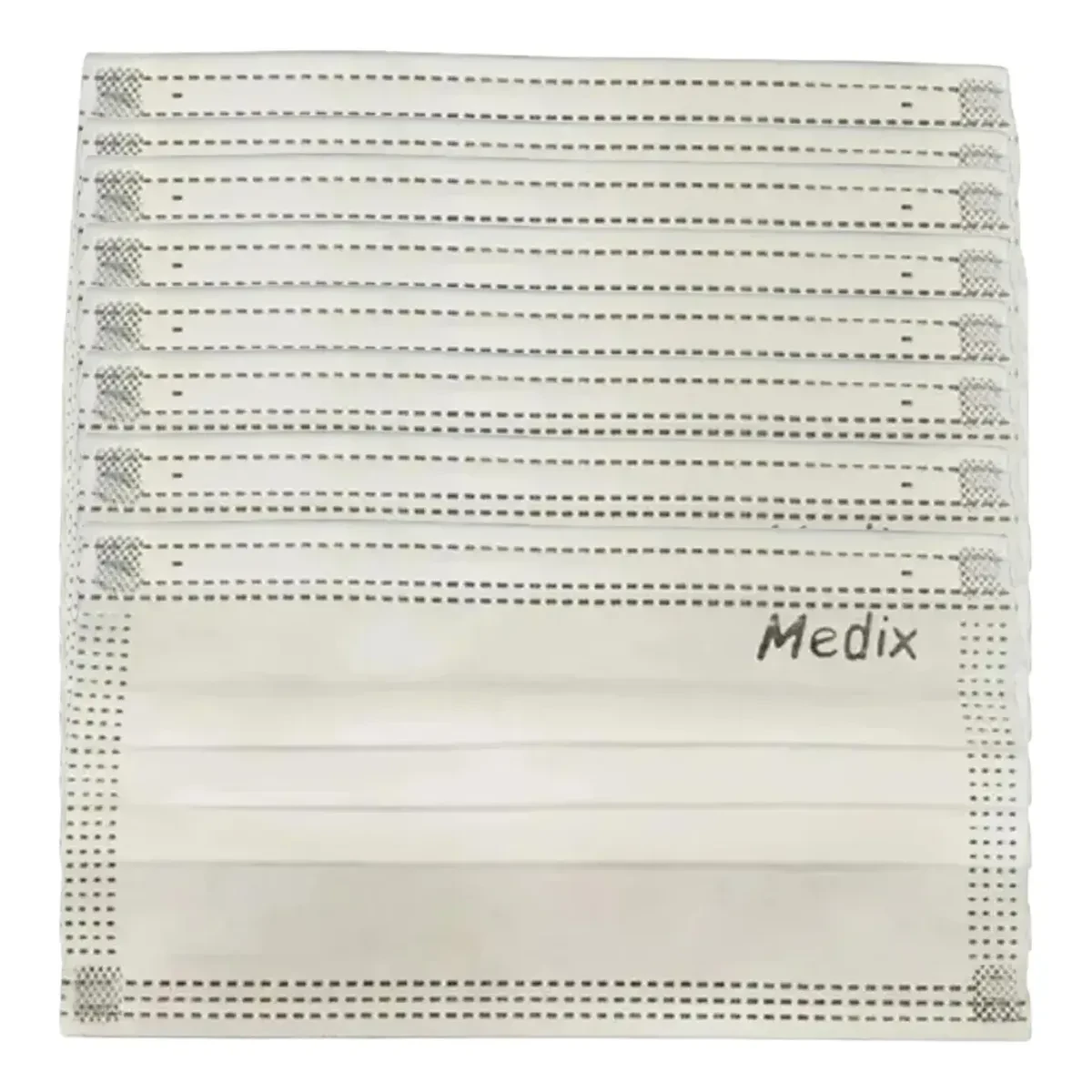 Máscara Descartável Tripla Supreme Medix Branca Caixa com 50 Unidades, imagem 3